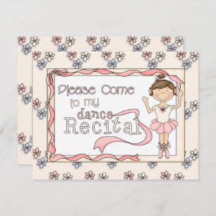 Dance Erwägungsgrund Einladung