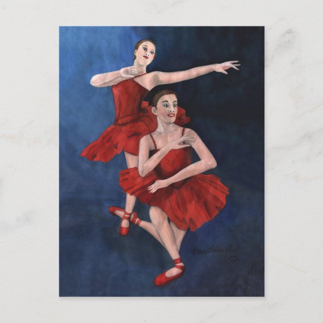 Dance Erwägungsgrund Einladung (Vorderseite)