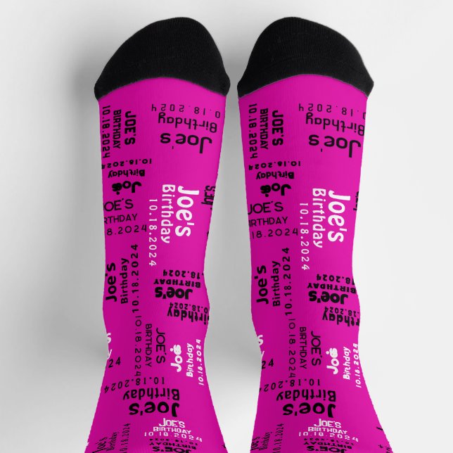 Dance Floor Bar & Birthday Nehmen Sie Zuhause-Gesc Socken (Oben)