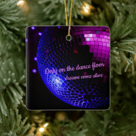 Dance Floor Disco Ball Keramikornament