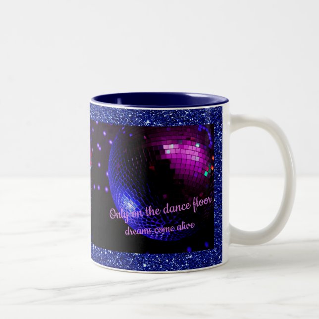 Dance Floor Disco Ball Tasse (Rechts)