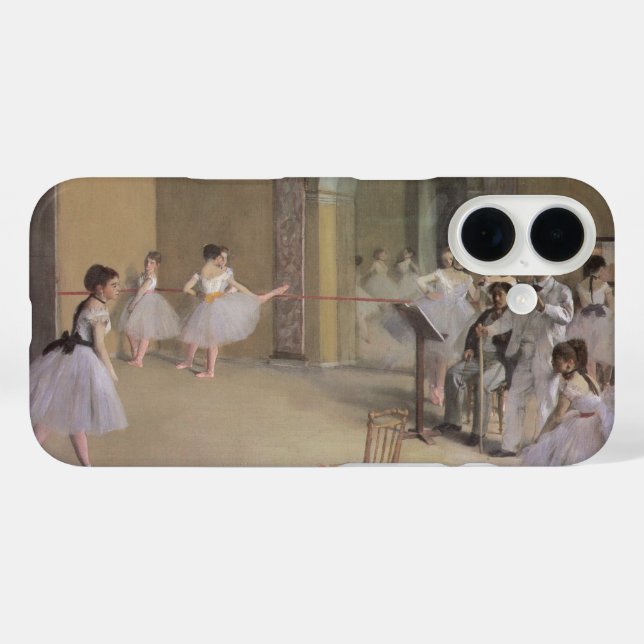 Dance Foyer an der Oper von Edgar Degas Case-Mate iPhone Hülle (Rückseite (Horizontal))