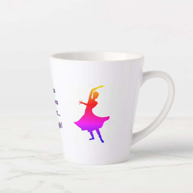Dance Guru Latte Tasse (Rechts)