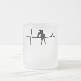 Dance Heart Beat mit Stiletto She Mattglastasse