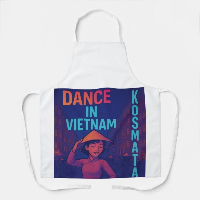 Dance in Vietnam - Schürze (Vorderseite)