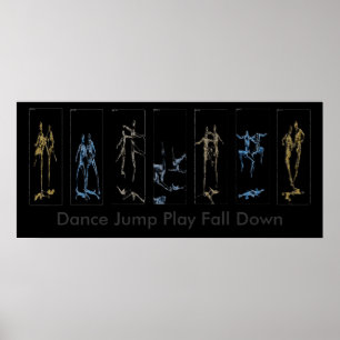 Dance Jump Play Down Poster