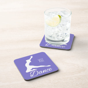 DANCE kundenspezifische Untersetzer für Monogramm