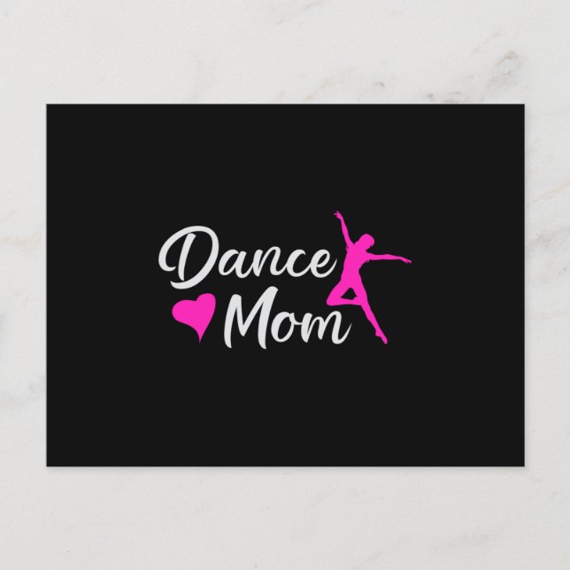 Dance Liebe Dancing Party Sport Dancer Funny Gift Postkarte (Vorderseite)