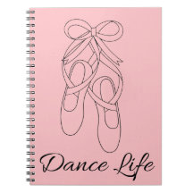 Dance Life Spiral Notebook