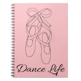 Dance Life Spiral Notebook Notizblock