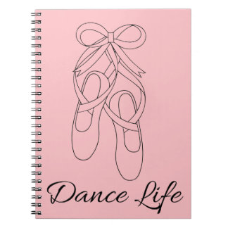 Dance Life Spiral Notebook Notizblock