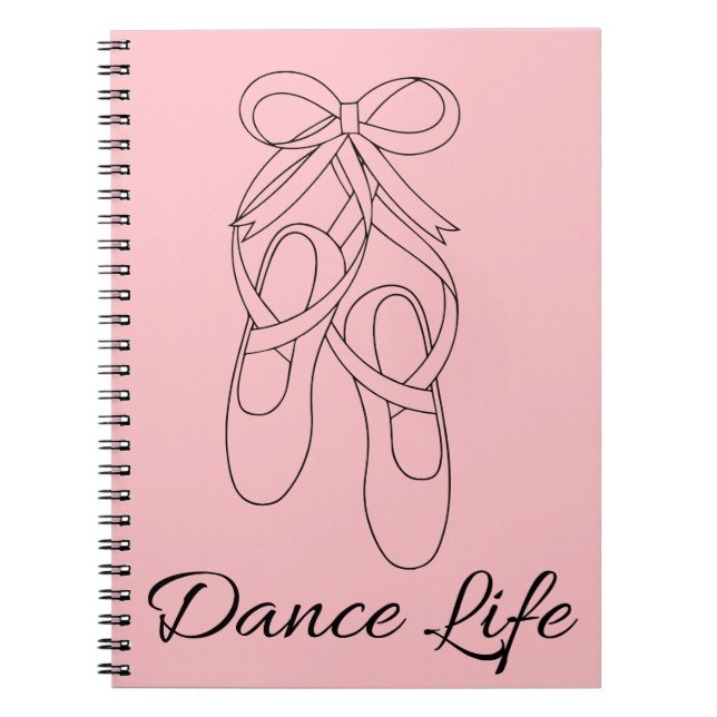 Dance Life Spiral Notebook Notizblock (Vorderseite)