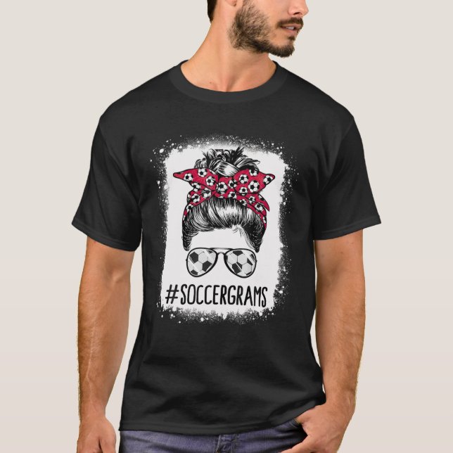 Dance Mama Dance Life Messy Bun Dancer T-Shirt (Vorderseite)