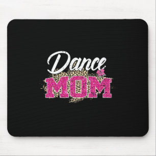 Dance Mama Leopard Funny Dancing Mama Muttertag Mousepad