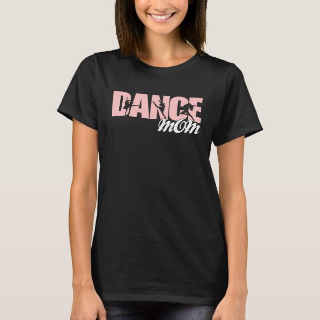 Dance Mom Momlife Dancer Mom Mother s Day Retro Wo T-Shirt (Vorderseite)
