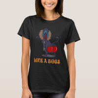 Dance Monkey - Wie ein Boss Baboon Affe mit Rot