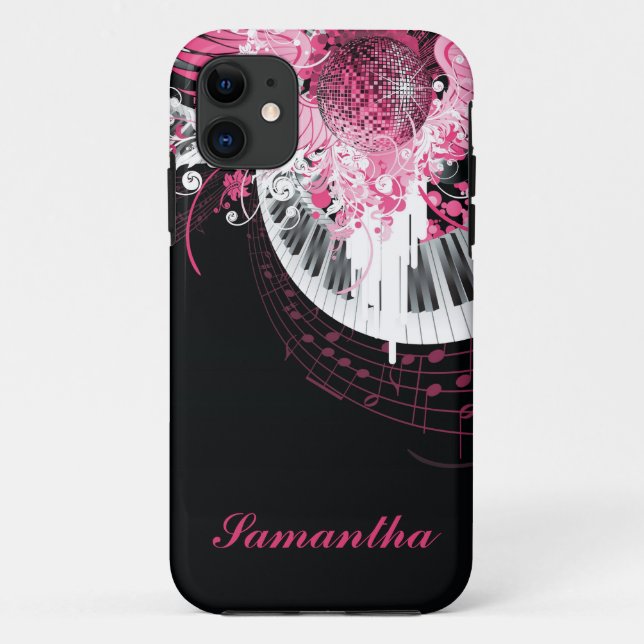 Dance Music iPhone 5 Mate Barely There™ Case (Rückseite)