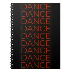 Dance-Notebook Notizblock