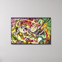 Dance of Ascension Stretched Leinwand Art Prints