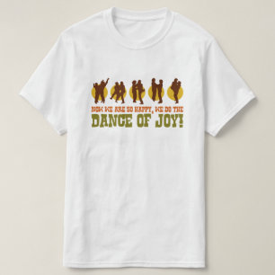 Dance of Joy Funny 80er Retro Pop Culture Graphic T-Shirt