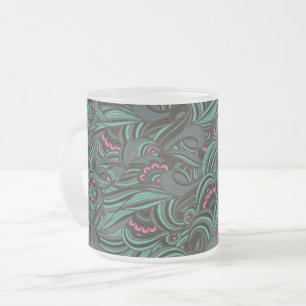 Dance of Swirling Lines and Bio Forms Mattglastasse