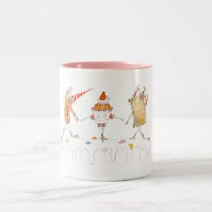 Dance of the Süßigkeiten - The Nutcracker Series Zweifarbige Tasse