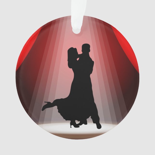 Dance Ornament - Competition Ballroom Dancing (Vorderseite)
