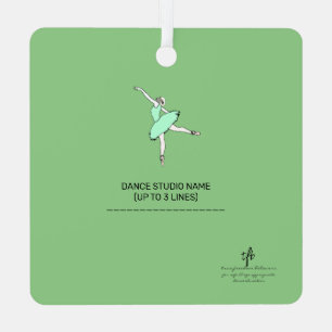 Dance Parent Reminder Sheep Sage Ornament Aus Metall