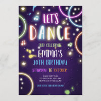 Dance Party Neon Glow Disco