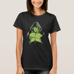 Dance Performer mit LED-Sticks glattem Glühen T-Shirt