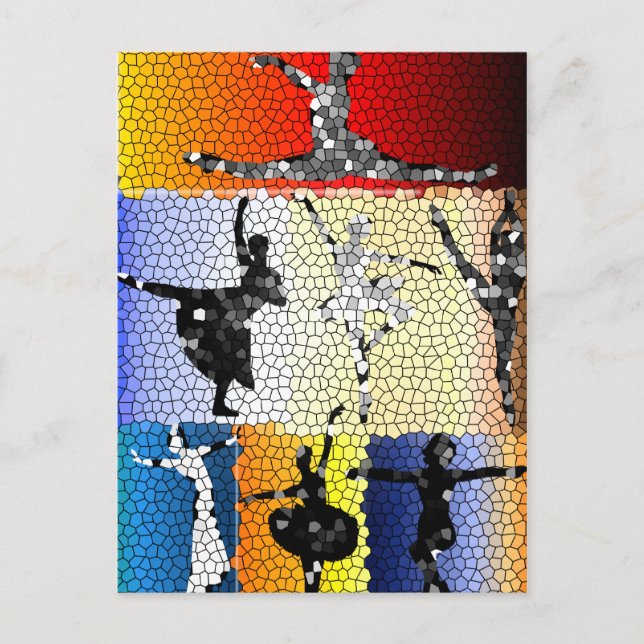 Dance Postcard Postkarte (Vorderseite)