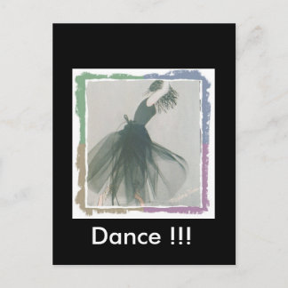 Dance Postcard Postkarte