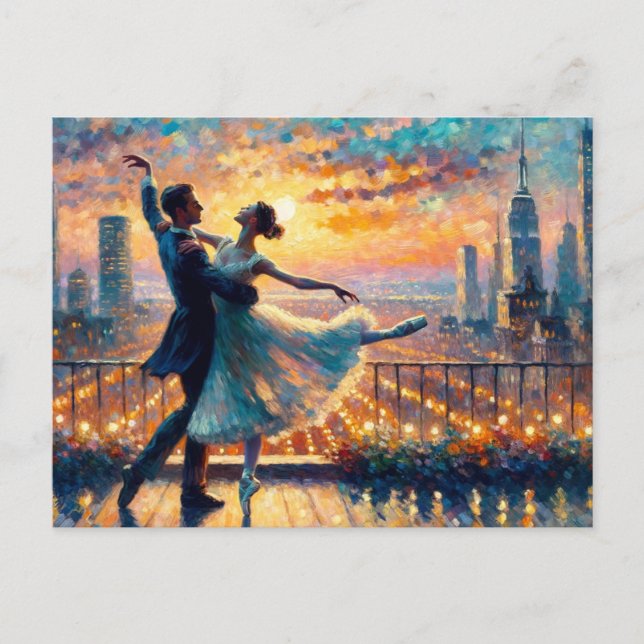 Dance Postkarte (Vorderseite)