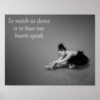 Dance Proverb Poster