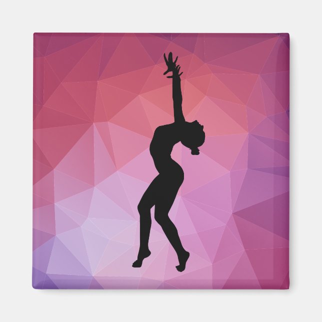 Dance Silhouette Magnet (Vorne)