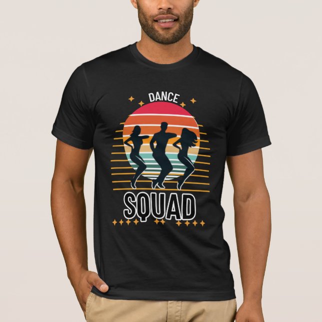 Dance Squad T - Shirt für Teams und Performances (Vorderseite)