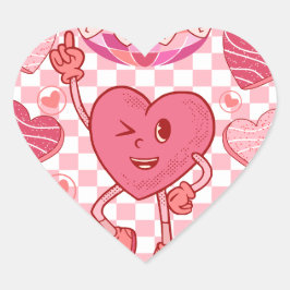 Dance Sweet Valentines Sticker