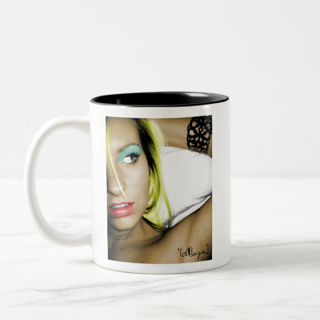 *dance, Tanz Zweifarbige Tasse (Links)
