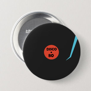 Dance-Taste der Disco 80 Button