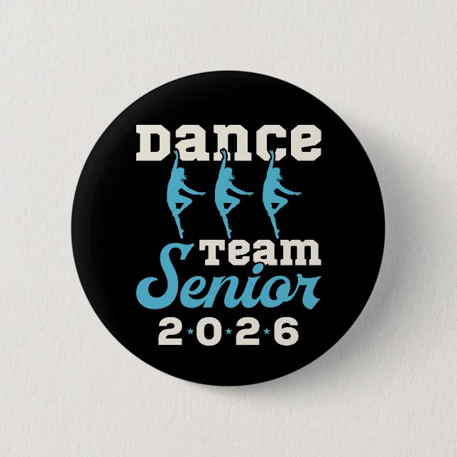 Dance Team Senior Class of 2026 Button (Vorderseite)