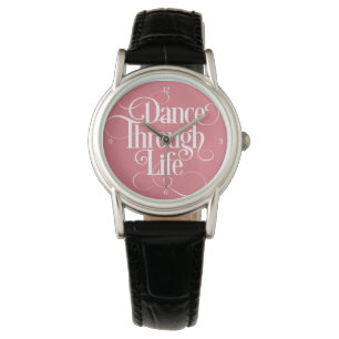 Dance Through Life Wrist Watch Armbanduhr
