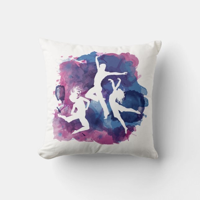 Dance Throw Kissen (Vorderseite)