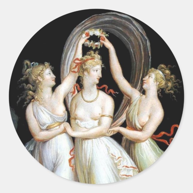 Dance Women Sticker (Vorderseite)