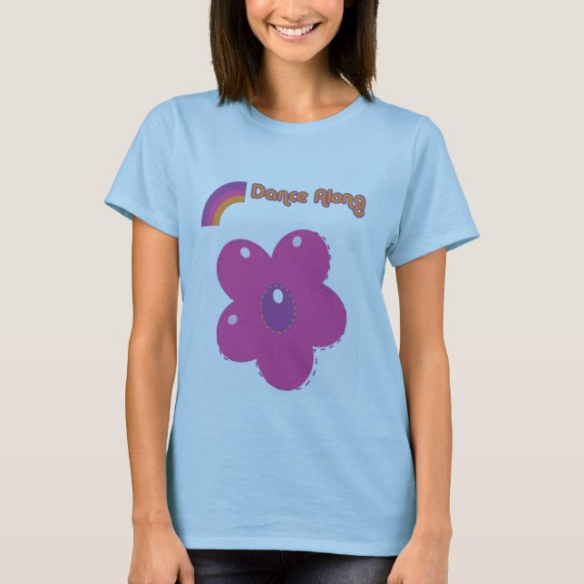dancealong_front_ladies_flower5 T-Shirt (Vorderseite)