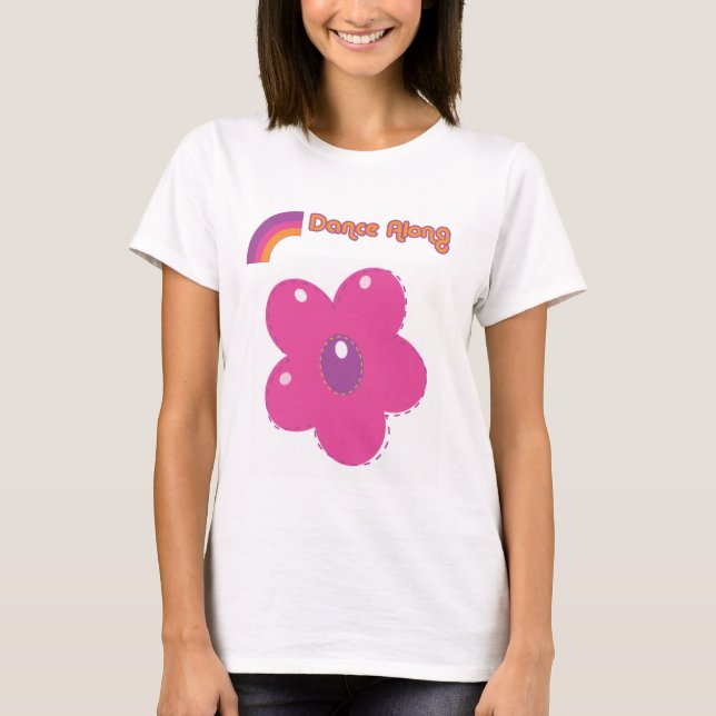 dancealong_front_ladies_flower5 T-Shirt (Vorderseite)