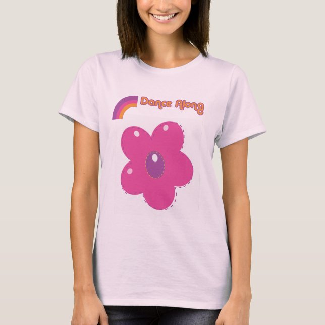 dancealong_front_ladies_flower5 T-Shirt (Vorderseite)