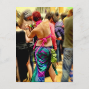 Dancefloor Glimpses Postkarte