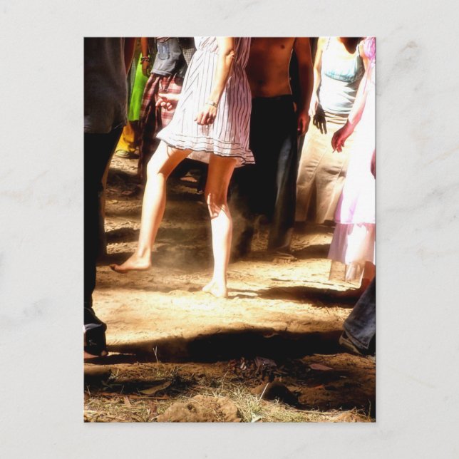 Dancefloor Glimpses Postkarte (Vorderseite)