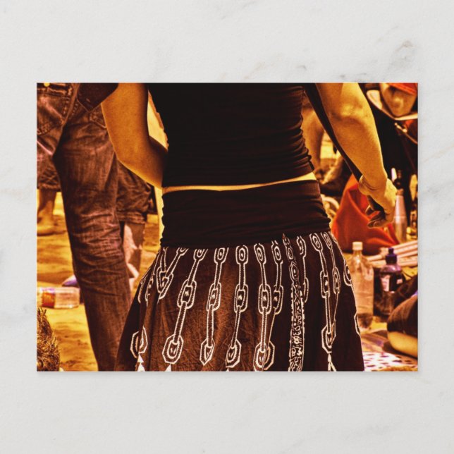 Dancefloor Glimpses Series Postkarte (Vorderseite)