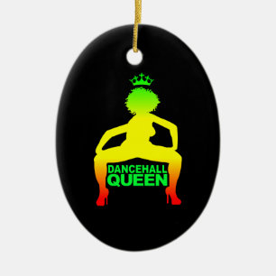 Dancehall Queen Keramik Ornament